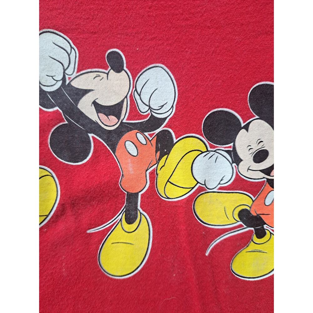 Disney Mickey Unlimited Vintage Size L Large *stains, see pics - Picture 3 of 9
